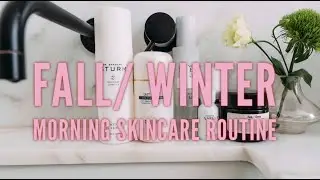 Current Morning Skincare Routine for clear, hydrated, glowing skin!