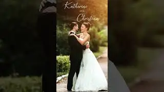 Wedding Video E-invite, Wedding Invitation, Animated Card, Modern Template, Minimalist Evite