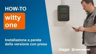 How-to: witty one - Installazione a parete della versione con presa