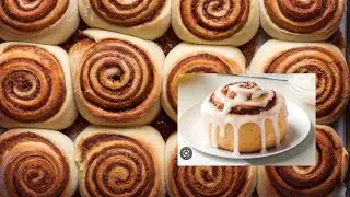 Cinnamon Rolls w/ Cream Cheese Glaze Recipe | Homemade Soft and Fully Cinnamon Rolls