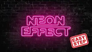 How to create Neon Effect from text or font use Coreldraw #neon #effect #tutorial #coreldraw