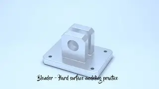 Blender - Hard surface modeling practice #79
