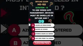 13. MD102 Microsoft Intune Q&A 