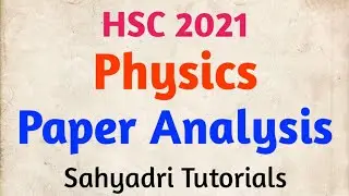 Physics Paper Analysis | Sahyadri Tutorials