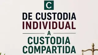 De custodia individual a custodia compartida . Cómo cambiar la custodia 