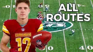 Luke McCaffrey Preseason NFL Debut | Every Route