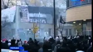 Варшава. Нападение на российское посольство.