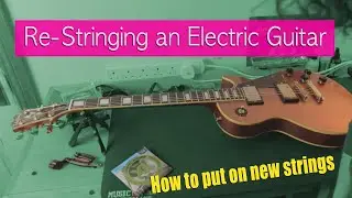 How To String an Electric Guitar
