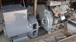 Membuat Sambungan Mesin Truck ke Genset