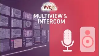 Virtual Video Control Room: Intercom & Multiviews