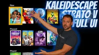 Kaleidescape Strato V Complete Stand-Alone UI Overview Demonstration