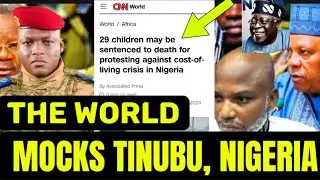 Breaking News: The World Mocks Tinubu, Nigeria Over The Detention Of Minors #nigeria #biafra