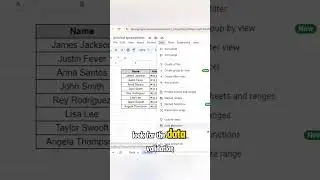 Calendar Picker in GSheet #shorts #short #gsheets