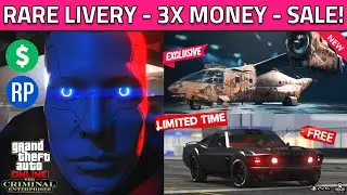 GTA 5 Online NEW Weekly Update Today! RARE Livery, 3x Money, ULP Missions! GTA 5 Weekly Update Event
