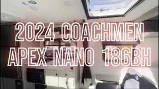 2024 Coachmen Apex Nano 186BH Walkthrough