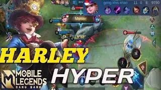 HARLEY HYPER | GAMEPLAY HARLEY MANIAC | MOBILELEGENDS