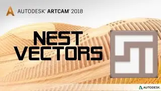 طريقه ترتيب الشغل على اللوح فى الارت كام | artcam nesting vectors