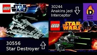 Diotior Builds Lego Star Wars 30056 & 30244