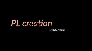 PL creation Live Stream