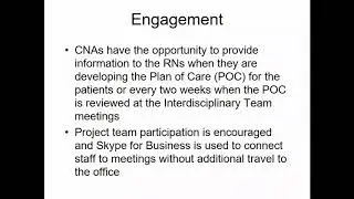 Empower. Recruit. Retain. Reducing CNA Turnover