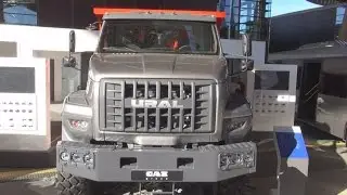 Ural Next 55571-5121-74 6x6 Tipper Truck Exterior and Interior in 3D