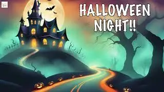 2 Hours of Scary Halloween Road Background Music | Creepy Ambient Sounds for Spooky Drives