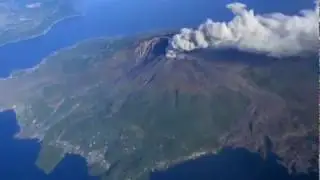 日本空からの縦断①　与那国島→駿河湾