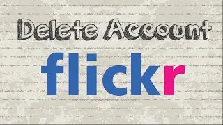 How to delete Flickr account