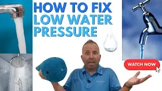 How Do I Fix Low Water Pressure in My House? | Angel Water, Inc