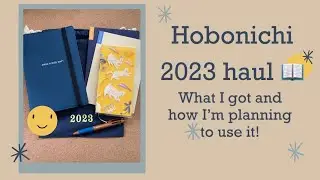 Hobonichi 2O23 Unboxing Haul | What I ordered from Hobonichi for 2023 | Cousin and Weeks