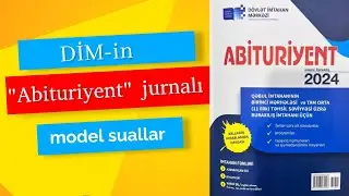 DİM-in "Abituriyent" jurnalı 2024, model suallar.