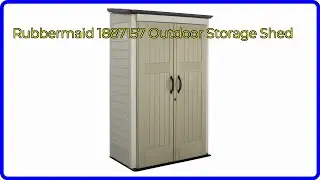 REVIEW (2024): Rubbermaid 1887157 Outdoor Storage Shed. ESSENTIAL details.