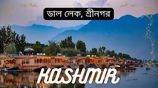 Kashmir Dal Lake Shikara Ride,Floating Market  in Srinagar কাশ্মীরের রাজধানীতে  একটি সুন্দর দিন