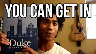 You Don't Have To Be a God To Get Into Your Dream School