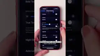 IMPROVE BATTERY LIFE ON iOS 16!