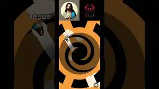 Jesus vs Devil #memes #phonk #viral #ballgame #battle #jesus #devil #shorts
