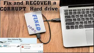 Fix and RECOVER Data from a CORRUPT Hard drive.