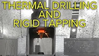 Thermal Drilling and Rigid Tapping Square Tube with the FlexCNC C-Series