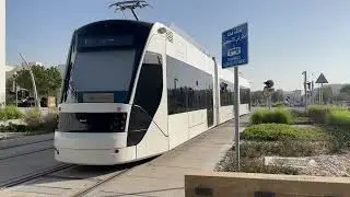 Tram in Education City, Doha, Qatar 2023