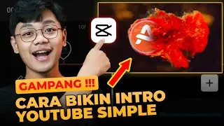 EASY‼️ TUTORIAL ON MAKING YOUTUBE INTROS IN CAPCUT - how to make a cinematic logo intro on an And...