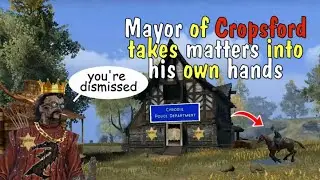 ESO Cleaning the streets of Tarnished Nightmare addicts | bow necromancer gameplay