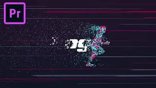FREE Running Sport Logo Opener Particles Template for Adobe Premiere Pro + Tutorial