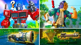 Fortnite NEW Bosses, Mythic Weapons & Vault Location Guide (Chapter 4 Season 3)