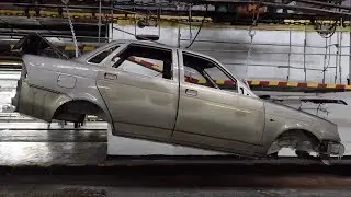 Так собирают Вашу ЛАДУ ПРИОРА.Assembling Your car LADA PRIORA