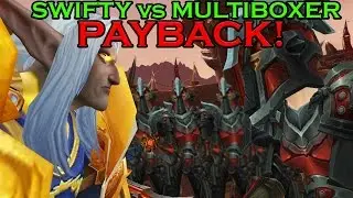 Swifty vs Multiboxer Payback! (livestream Highlight)