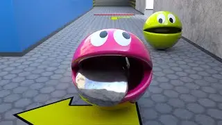 PacMan 3D V6 😋 ❤️ C4D4U