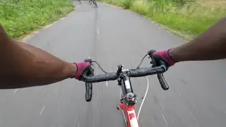 I enjoyed this track whiles cycling. #cycling #tours #roadbike #bike