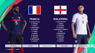 PES 2021 DLC 2.0 France Vs England [New Kits]