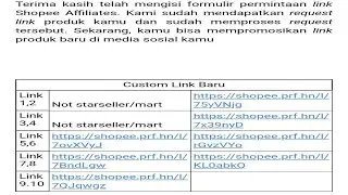 Cara Request Link Produk Shopee  Affiliate Dan Share Ke Semua Media Sosial