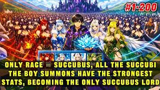 🔥Only Race = Succubus, the Succubi the Boy Summons All Have the Strongest Attributes